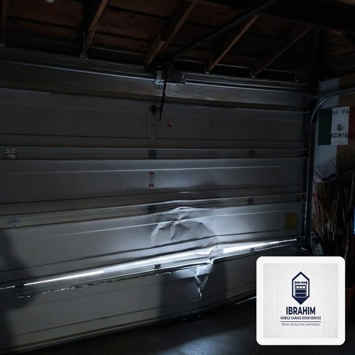 Ibrahim Mobile Garage Door Service in Burleson, TX: Heavy-Duty Steel Section Strut & 11-Gauge Hinge Reinforcement - Burleson, TX